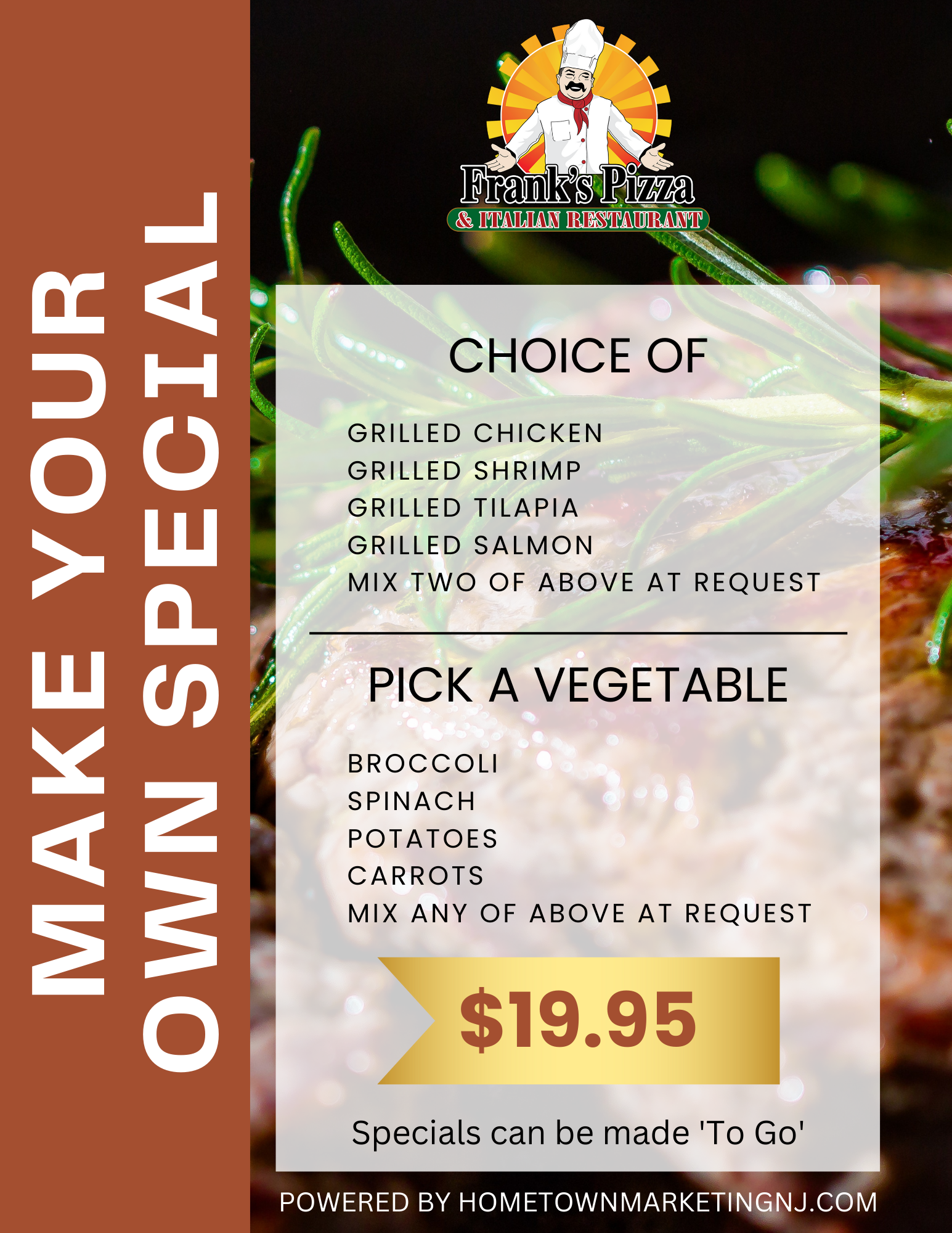 Frank's Somerset make your own special